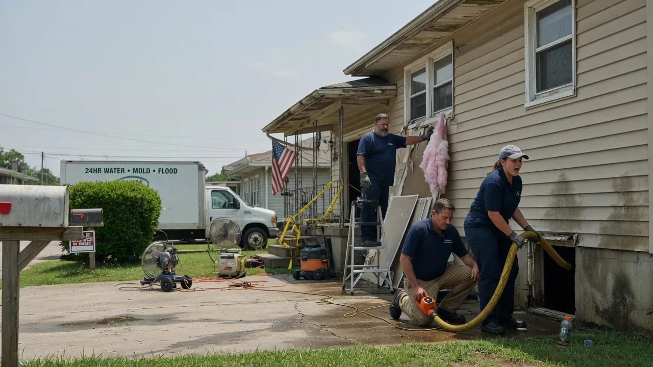 Water Damage Repair in Coulterville, IL near me